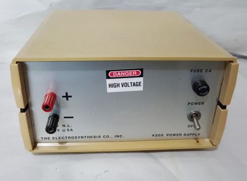 ESC The Electrosynthesis Co. 420X Power Supply