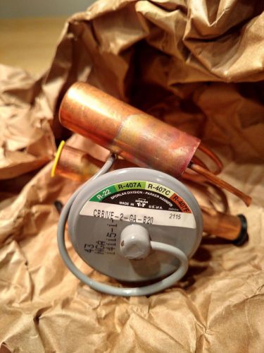 Spacepak replacement r22 expansion valve (txv), w/ 2430 fan coils - never used for sale