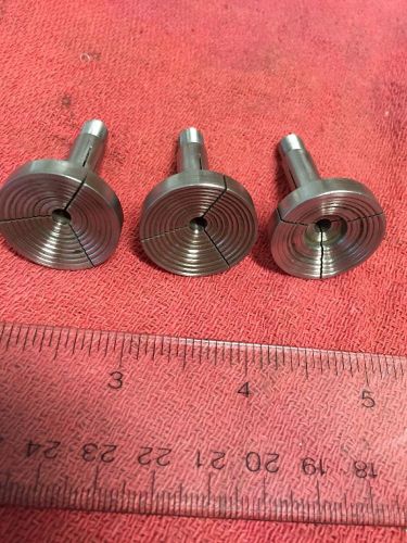 Levin Lathe Step Collets - Lot Of 3 Pcs WW