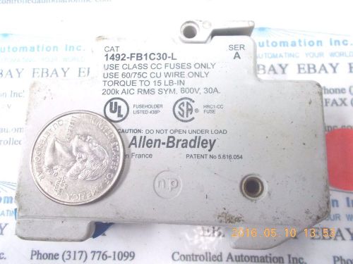 AB/Allen Bradley 1492-FB1C30-L Fuse Holder