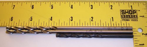 USA ~ #10 / .1935&#034; Drill Bit Set ~ lathe mill machinist aviation aircraft tool