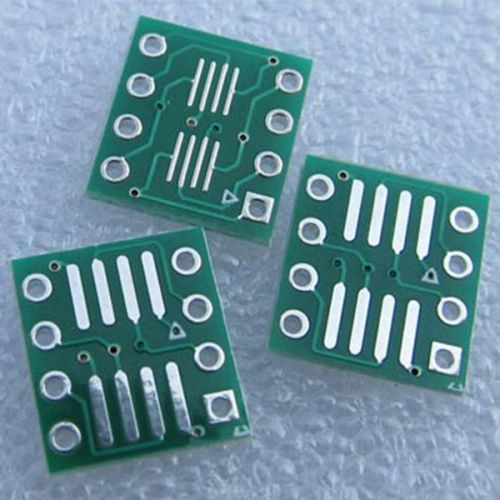 20x Converter Boards SOP8 SO8 SOIC8 TSSOP8 MSOP8-to-DIP8 Fiber-Glass CAD