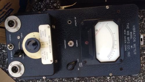 Vintage The MB Vibration Meter Model M1