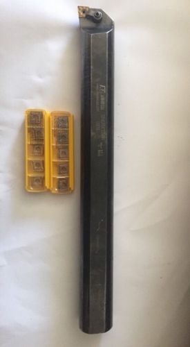 Ultra-Dex 1-1/2&#034; Dia S24U MCLNR4 Boring Bar, Plus 10 KENNAMETAL CNMG432MN Insert