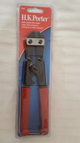 New H.K. Porter Multi Purpose Wire Cutter PWC9