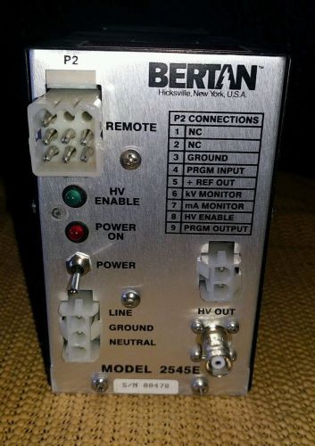 Bertan associates model 2545e power supply for sale