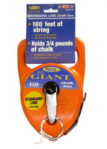 Keson g110 little giant chalkline - 110&#039; for sale