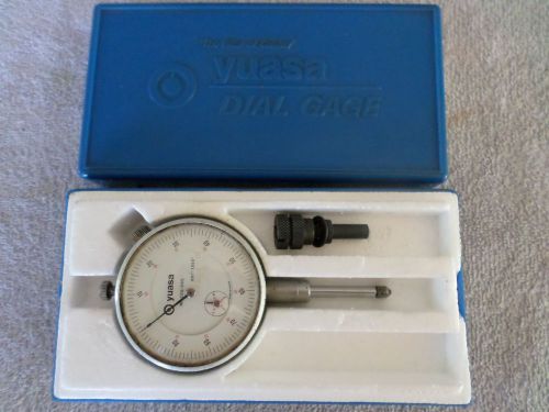 Yuasa No. 300-005 Indicator Dial Gage .001-1.000 Range Starrett