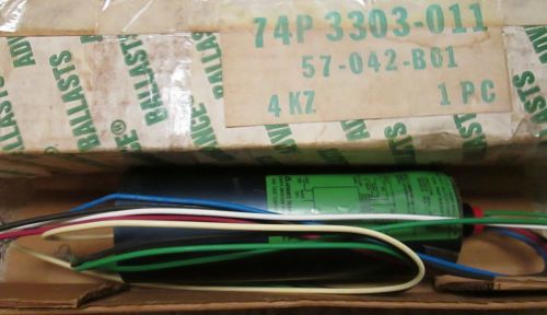 ADVANCE 74P3301-011 175W POSTLINE 120V BALLAST NOS in Box