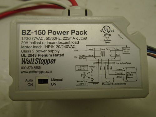 New, watt stopper 92290 - 120/230/277 volt 20 amp power pack ,  lot of 5 for sale