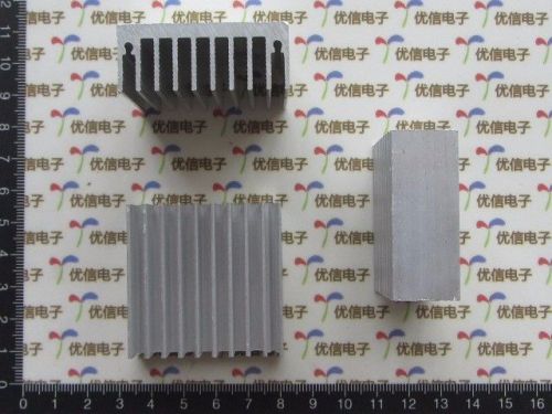 1pcs silver 45*45*18mm aluminum heatsink heat sink thermal pad transfer blade for sale