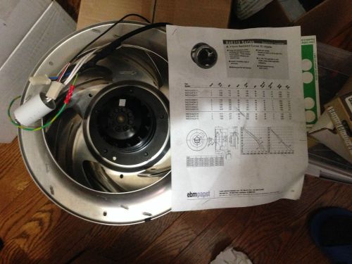 R4E310  ebmpapst FAN--NEW with instruction w/o box