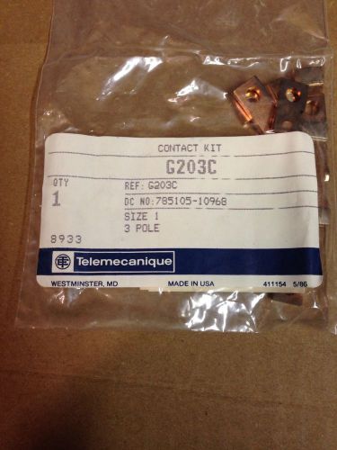 Telemecanique G203C Size 1, 3 Pole Contact Kit *NEW*