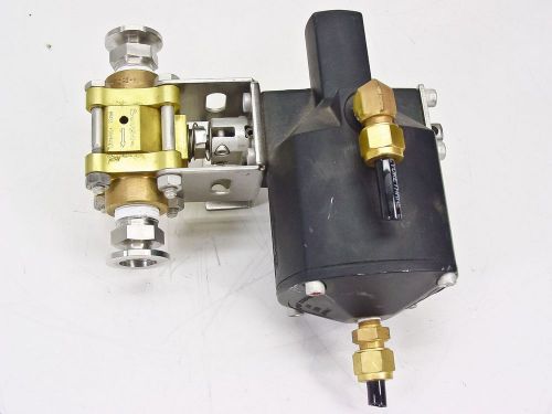 Swagelok pneumatic double acting actuator w/ vacuum valve (133 da) for sale