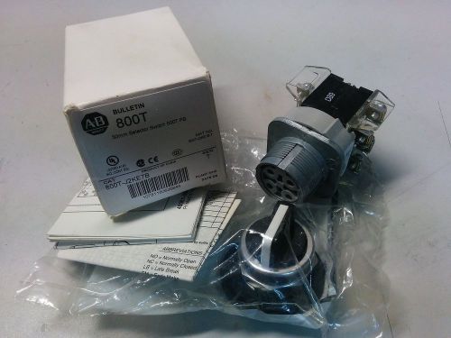 ALLEN BRADLEY 800T-J2KE7B SELECTOR SWITCH 3 POSITION SPRING RETURN SERIES T NIB