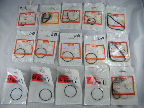 LOT OF 15 NEW ~ PRB LINE ~ BELTS ~ PART # SCX5.1, SCX2.4, OA5.0, FRX9.1, FRM 9.2