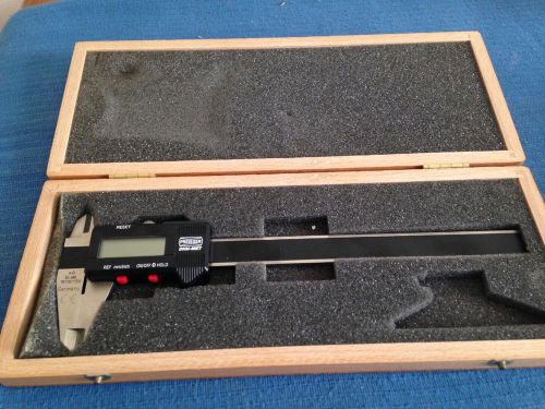 Flexbar Digi-Met Universal Caliper Universal Style Preisser w/Wood Case #18200