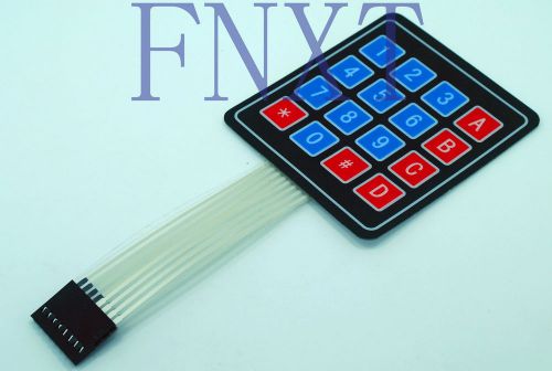 16pc 4x4 matrix array 16 key membrane switch keypad keyboard for arduino/avr/pic for sale
