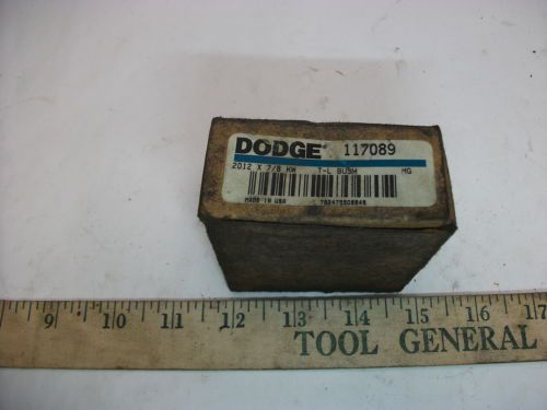 Dodge Taper Lock Bushing 2012 x 7/8 KW (117089) Lot of 3