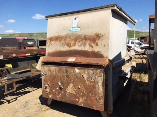 Trash rubbish recycling compactor glosser mini max 2 yd for sale