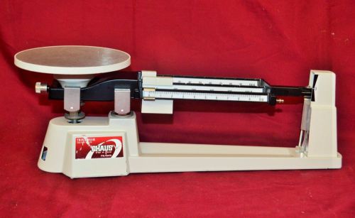 Ohaus 700/800 Series Triple Beam Balance Scale 610g  NICE!   &amp;T