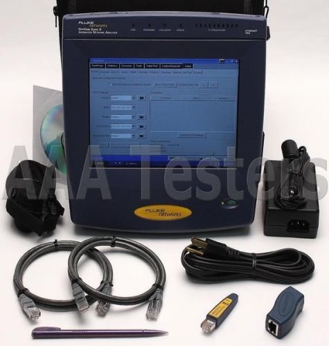 Fluke networks optiview series ii ethernet pro 2 opvs2-pro w/ wan vision opvs2 for sale