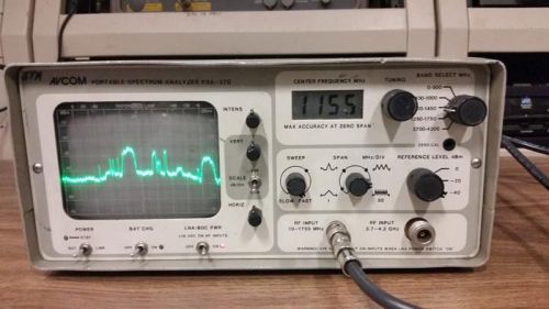 Avcom PSA-37D Portable Spectrum Analyzer