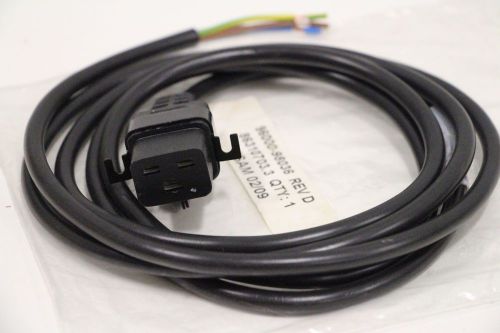 Thermo Scientific 96000-98036 Rev D 86310703.3 230VAC 16A Black Power Cable Cord