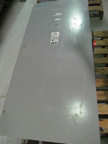 Siemens 400 Amp Disconnect HF365J 600 V Fusible 3R Enclosure