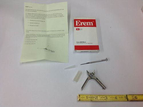 Erem 1522N Pneumatic Diagonal Wire Cutter Head w/Screwdriver,  Full Flush.  NEW