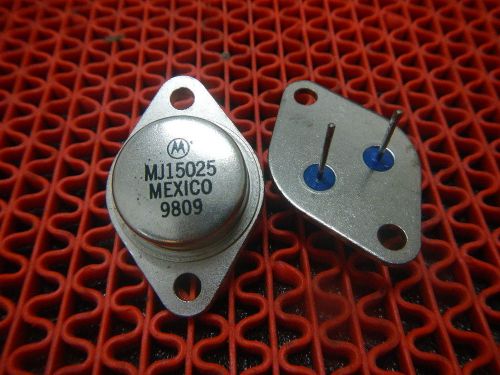 100PCS Audio Power Transistor PNP MJ15025 BY MOT TO-3