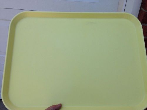 2015FG LEMON YELLOW Carlisle Cafeteria Lunch Food Trays 1 case (12 Pcs) 20&#034;x15&#034;