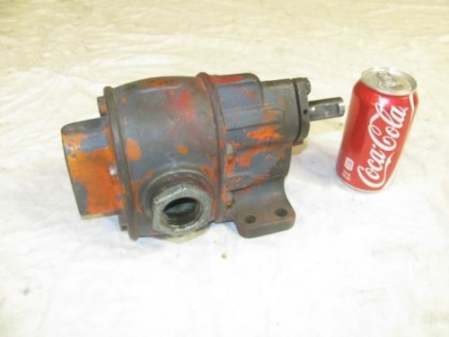 Good Used Heavy Duty Brown &amp; Sharpe BS No 4 Rotary Gear Hydraulic Pump