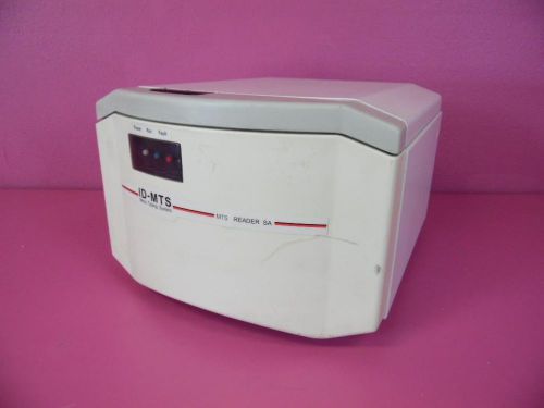 ID-MTS Micro Typing System Centrifuge MTS Reader SA with Diamed Rotor 934076