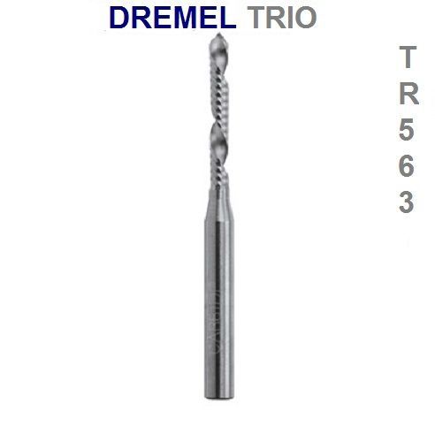 NEW DREMEL TRIO TR563 HARDWOOD, SHEETMETAL, ALUMINUM, OAK CARBIDE CUTTING BIT