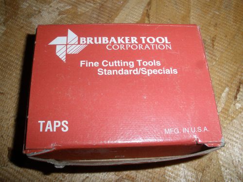 Brubaker Tool  1/4-28 NF HSS GH3  2 flute bottom tap  USA made