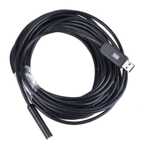 10M USB Waterproof Endoscope Borescope Snake Inspection Tube Pipe Camera #~