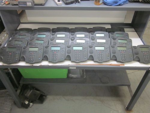 Lot of 25 Polycom SoundPoint IP430 SIP Phones 2201-11402-001