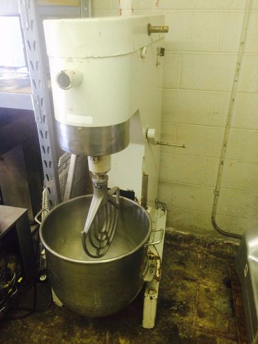 Reynolds 60 Quart Dough Mixer w/ Wire Whip &amp; Dough Hook Pizza Equipment