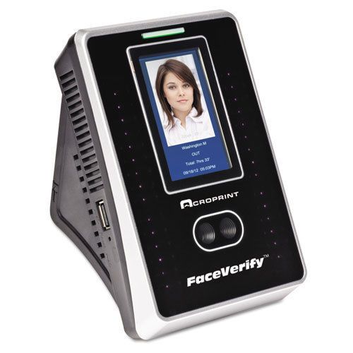 timeQplus FaceVerify System Add-On Terminal, Black, 4 x 3 x 6