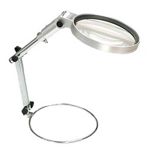 Eclipse 902-240 2X Foldable Stand Magnifier - 5&#034; Diameter