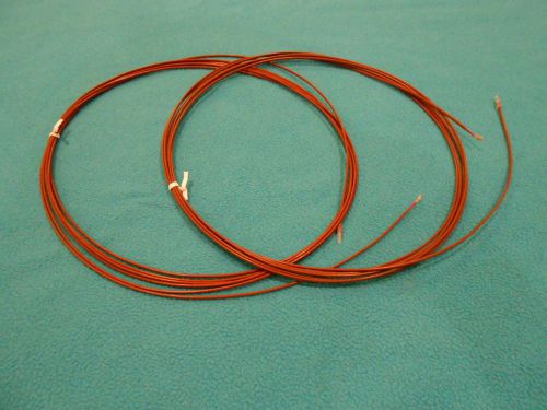 Lot of 2 - Omega Engineering Thermocouple Wire T-Type 24awg 15ft Lengths
