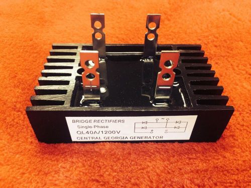 40 amp rectifier single phase 141-040amp bk for sale