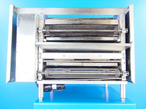 REFURBISHED NIECO 824 BE 2 Deck Broiler CONVEYOR OVEN Elect 3Ph