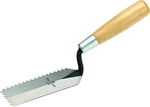 Marshalltown 52vn 5 x 2-inch notched margin trowel  1/4 x 3/16-inch for sale