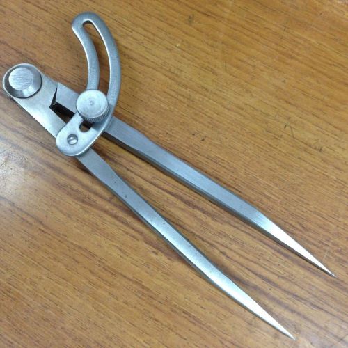 6&#034; divider caliper compass metal circle marking scriber heavyduty machinist wood for sale