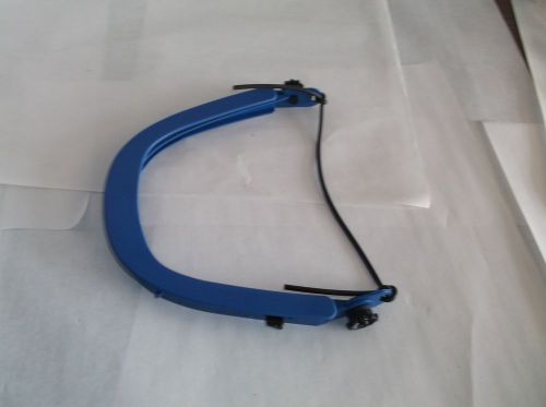 New crews 101 faceshield bracket  nylon blue (e8j) for sale