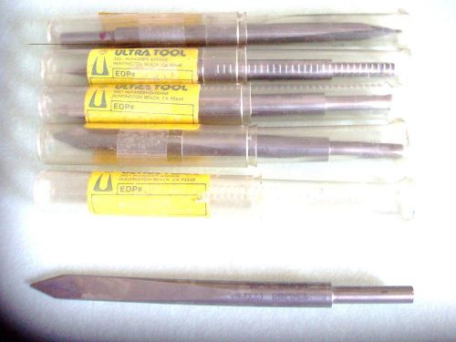 New 5 pcs - .359 dia. solid carbide spade drills with 1/4&#034; shank for sale