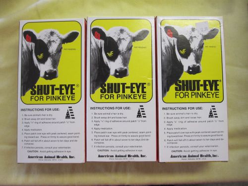 SHUT EYE FOR PINK EYE-COW/CALF PINK EYE TREATMENT-30 TOTAL CALF DOESES