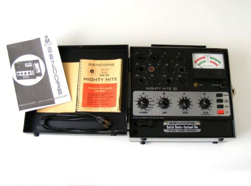 Vintage SENCORE TC-154 Mighty Mite VI TUBE TESTER ~ Working